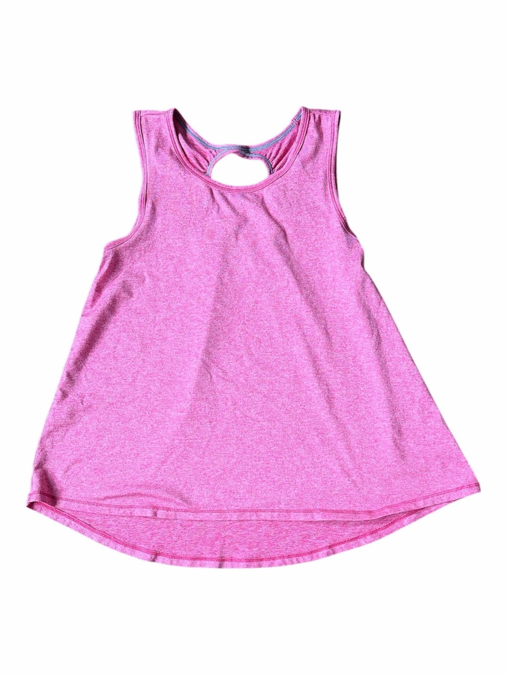 All in Motion Heathered Pink Girls Muscle Tank Size Large